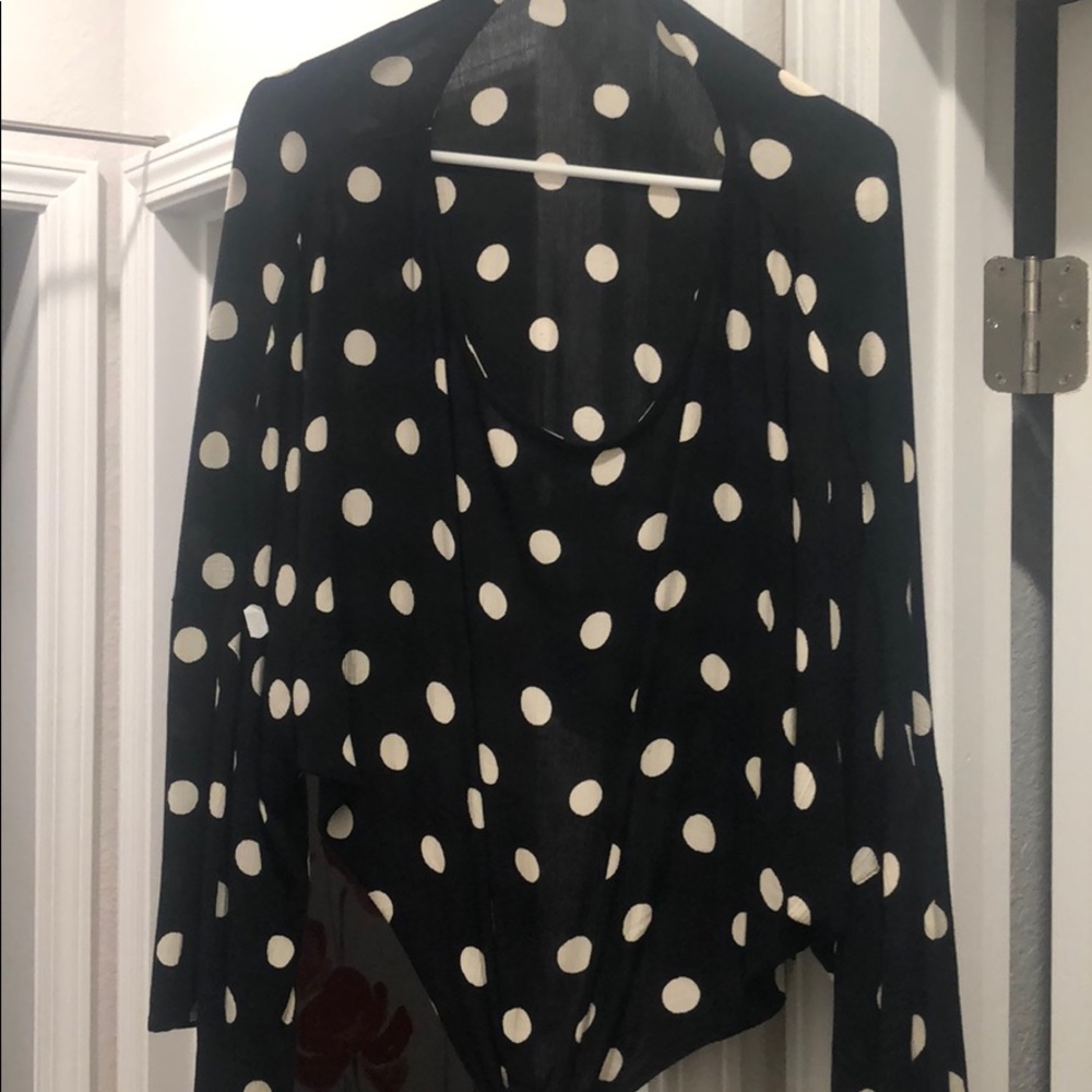 Polka dot shirt